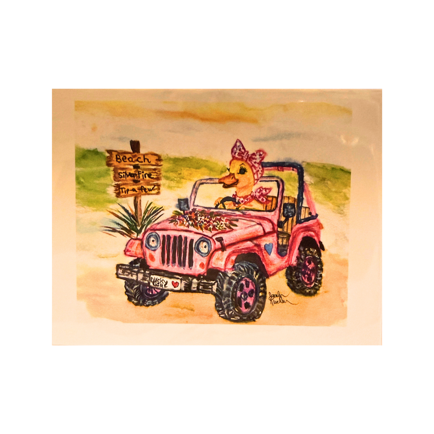 Jeep Fest Greeting Cards Jacalyn Kuchar