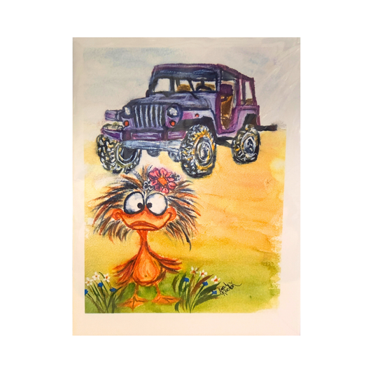 Jeep Fest Greeting Cards Jacalyn Kuchar
