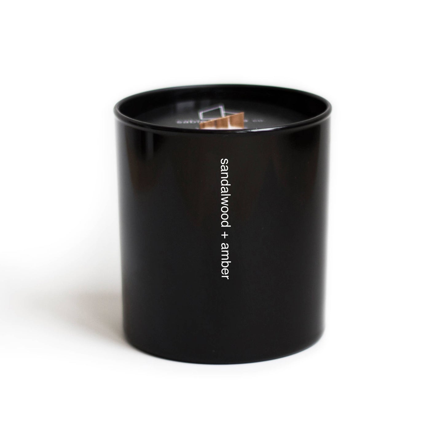 Sandalwood + Amber 8.5oz Tumbler Soy Wax Candle