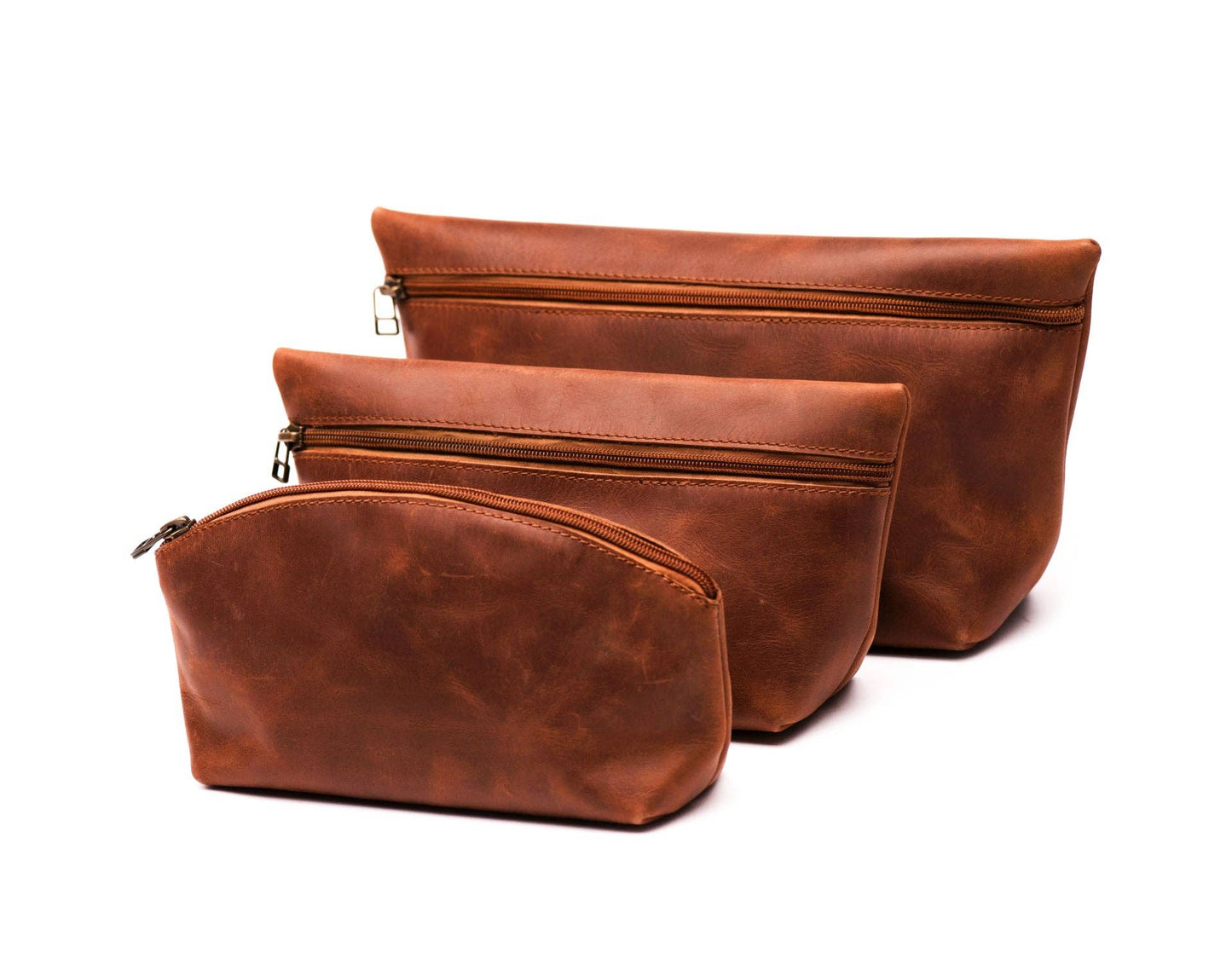 Leather Makeup Bag