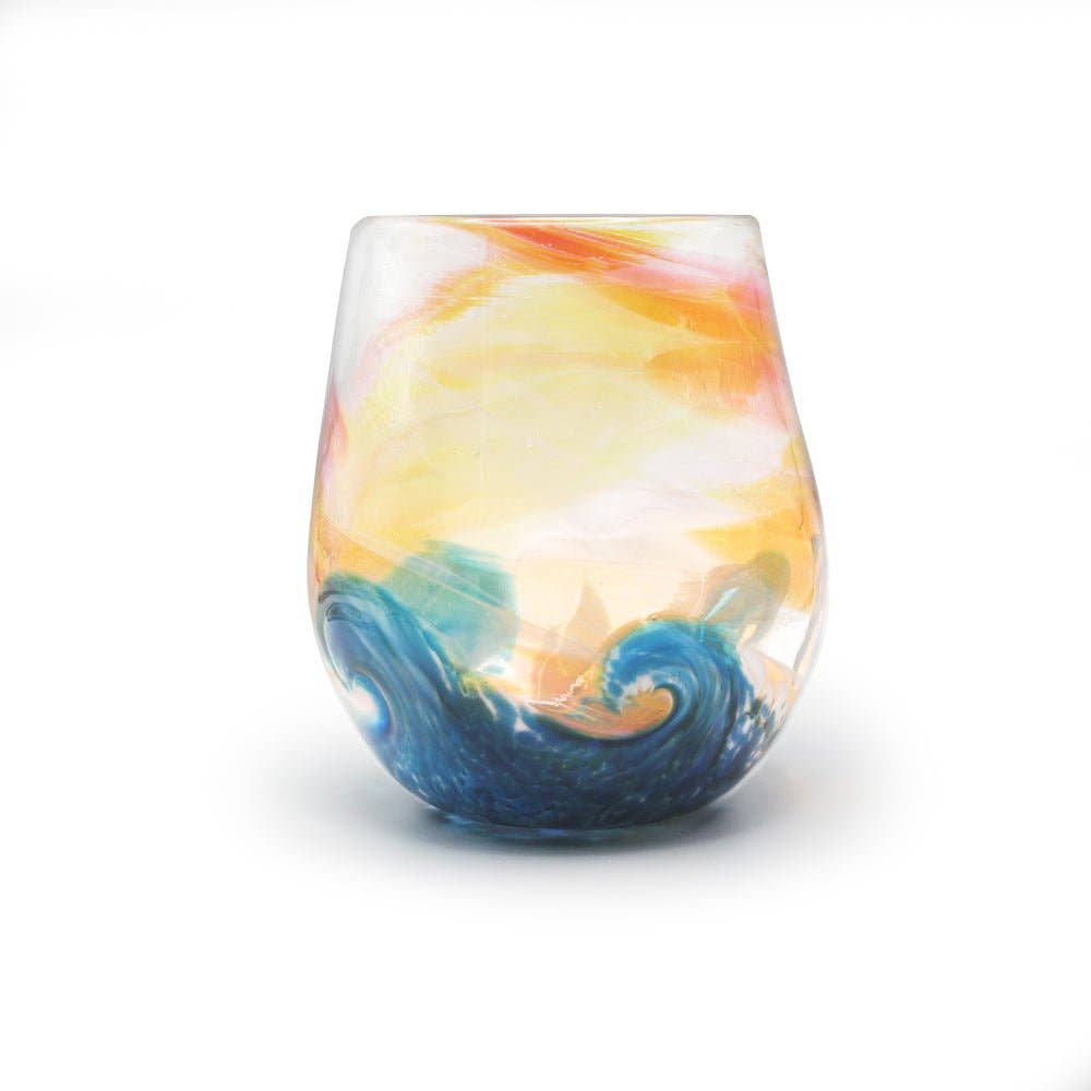 Stemless Wave Goblet