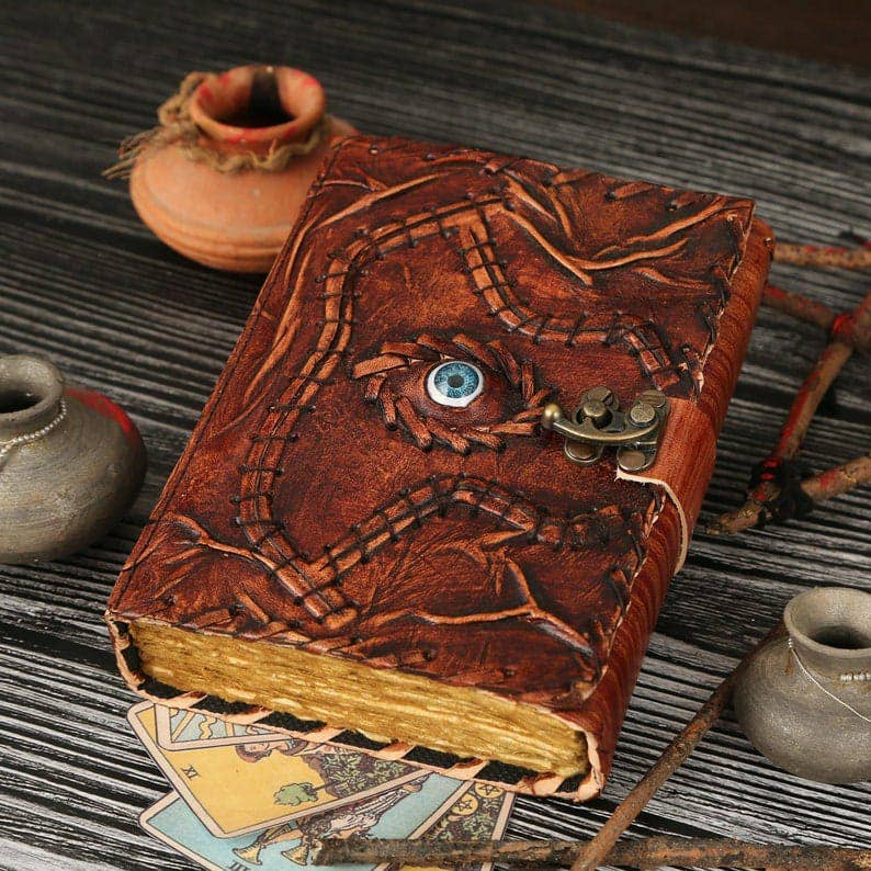 Hocus Pocus Inspired Leather Journal