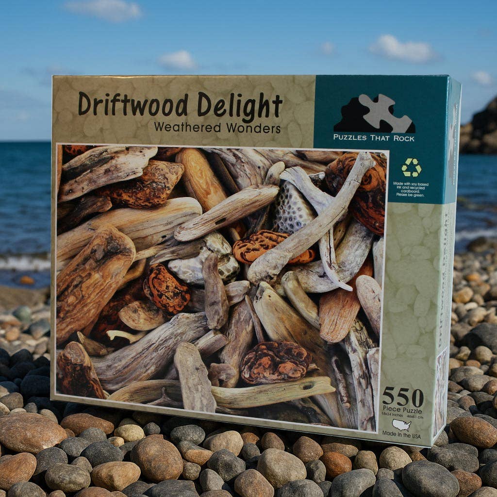 Driftwood Delight 550-Piece Puzzle