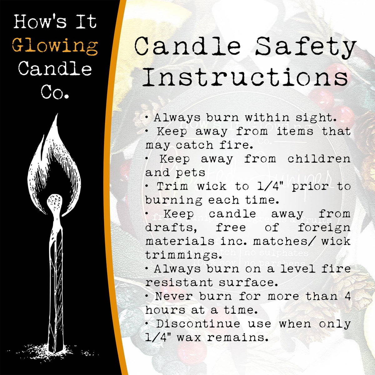 Emotional Support Candle | 100% Natural Soy Candle