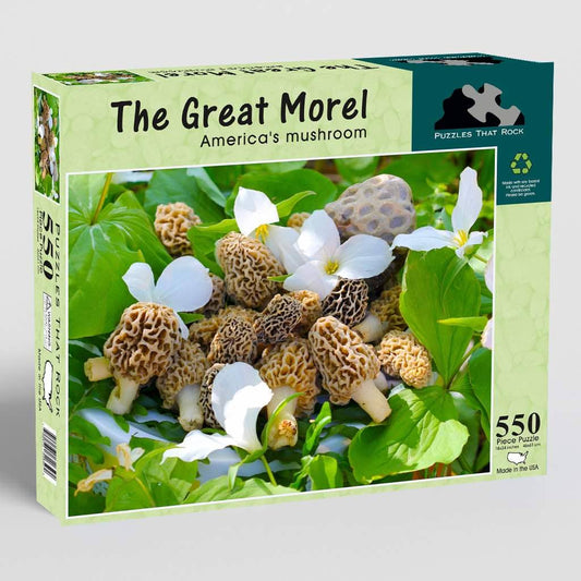 Great Morel 550-Piece Puzzle