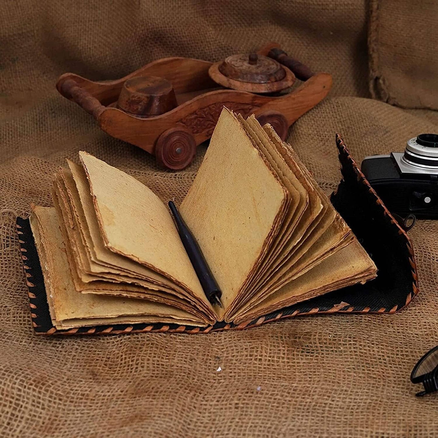 Hocus Pocus Inspired Leather Journal