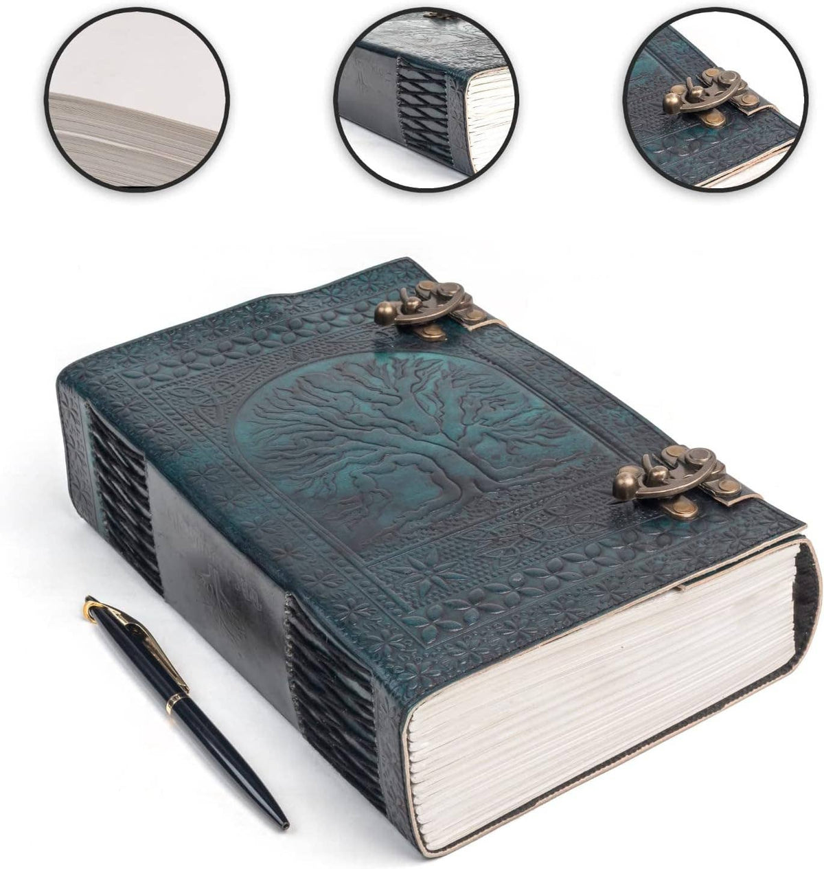 Tree of life journal 7 x 10 blank 600 pages