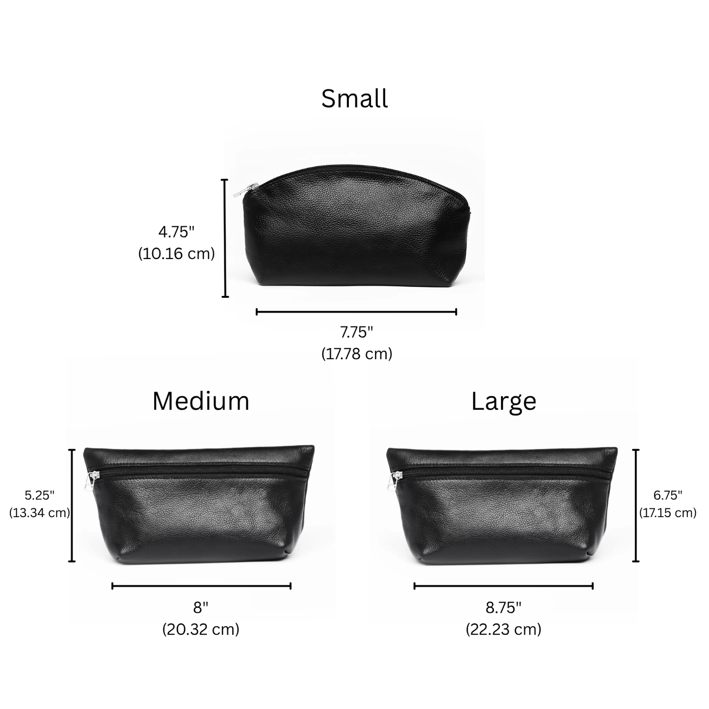 Leather Makeup Bag