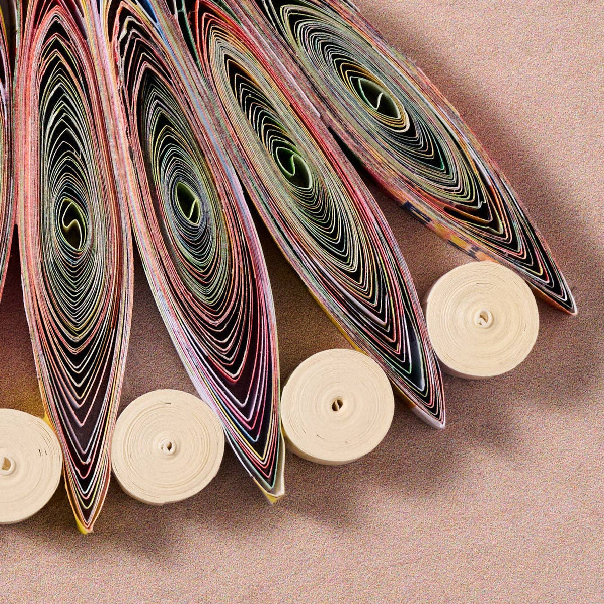 Quilled Angel Ornament - Multi