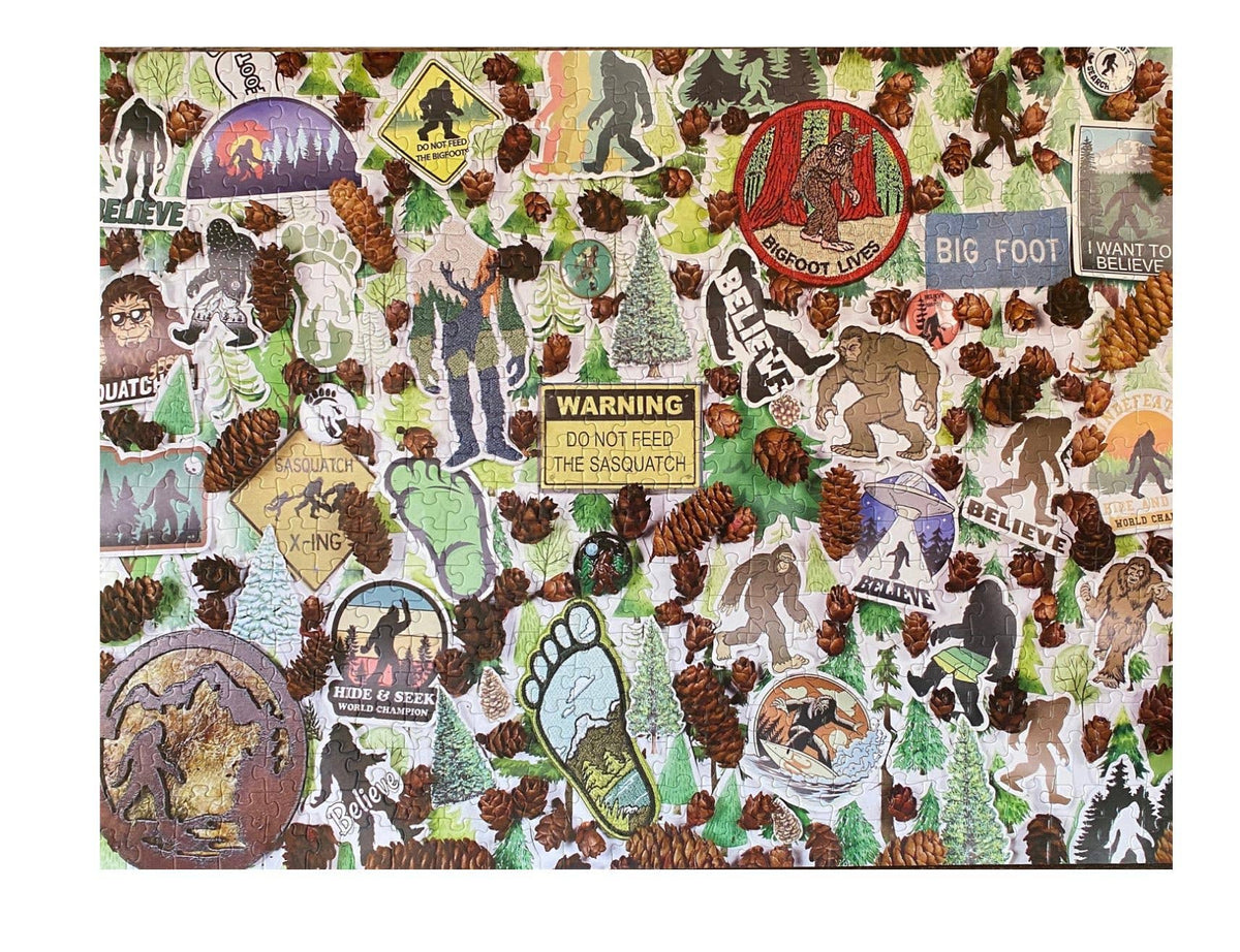 Sasquatch, 550 Piece Jigsaw Puzzle