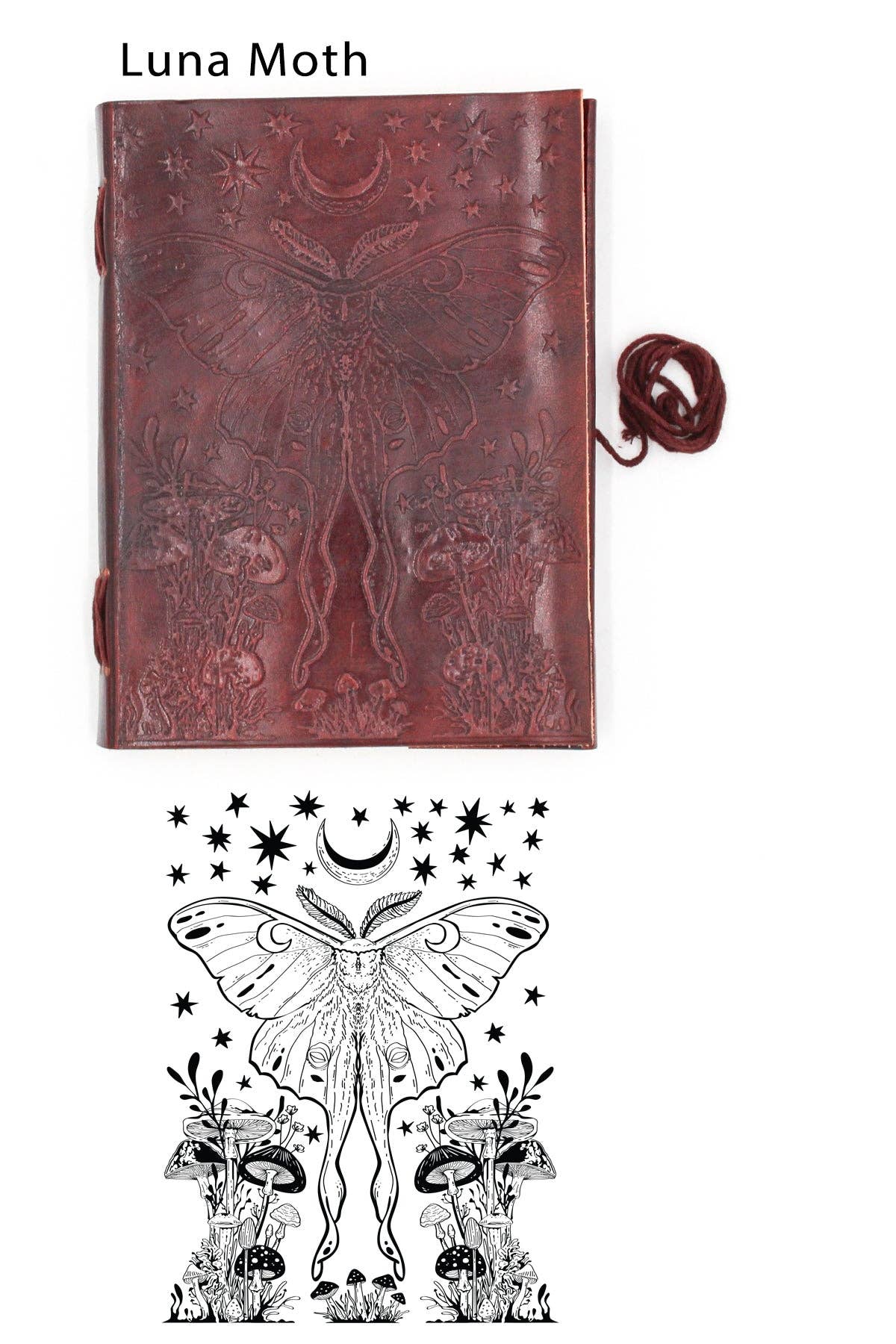 Boho Leather Journal