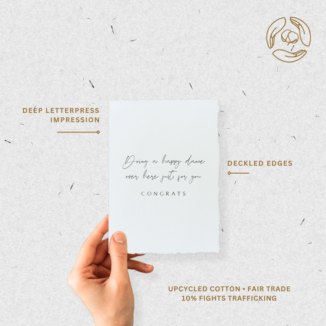Happy Dance For You | Congratulations Greeting Card