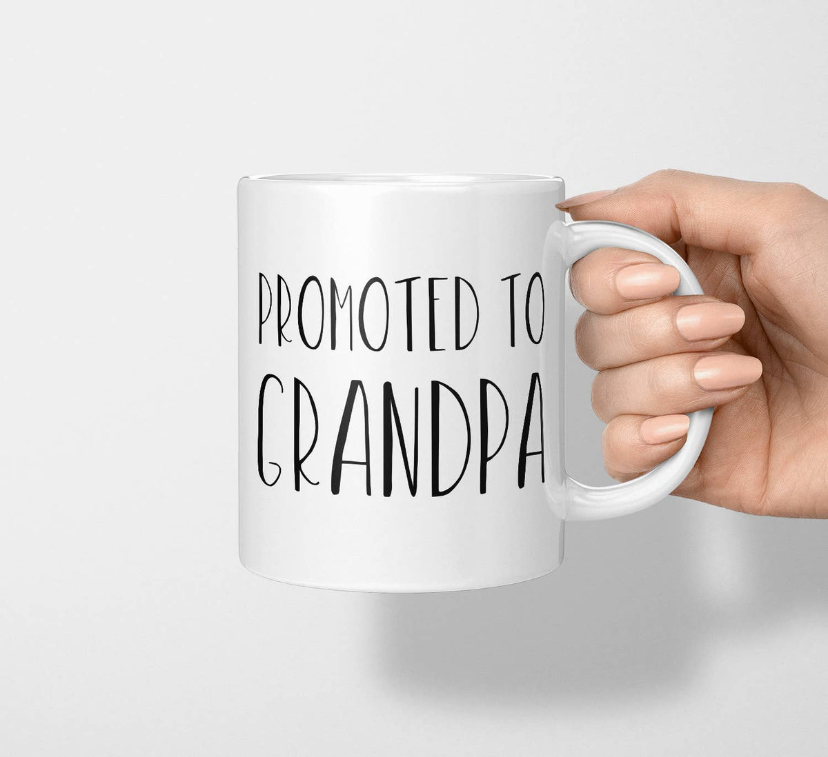 Promoted To Grandpa Mug