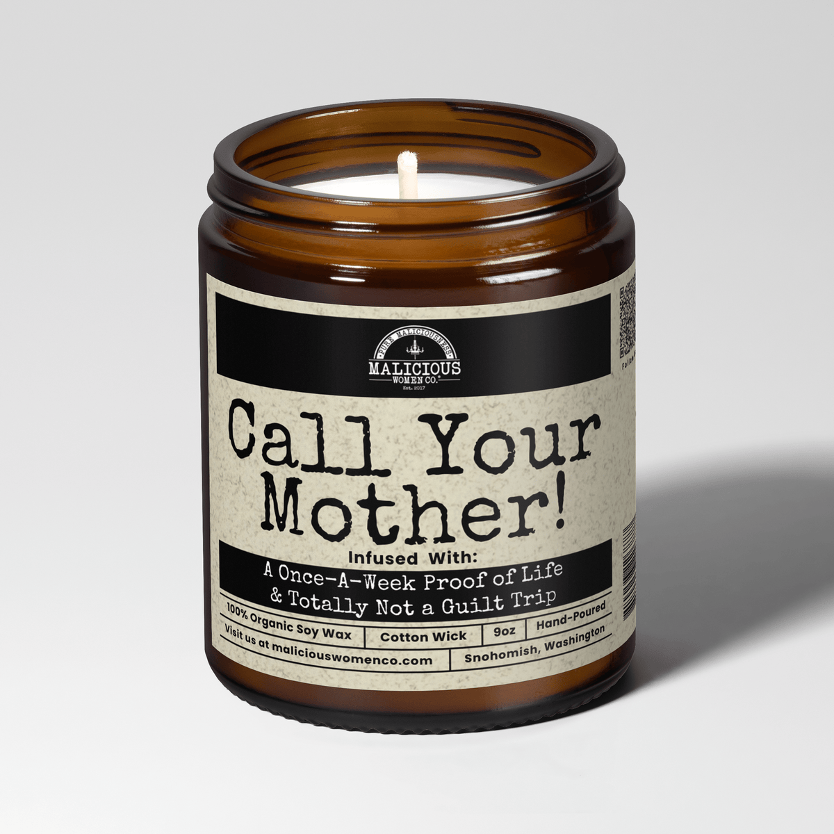 Call Your Mother 9oz Candle