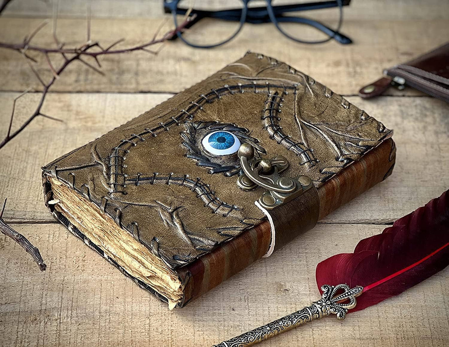 Hocus Pocus Inspired Leather Journal