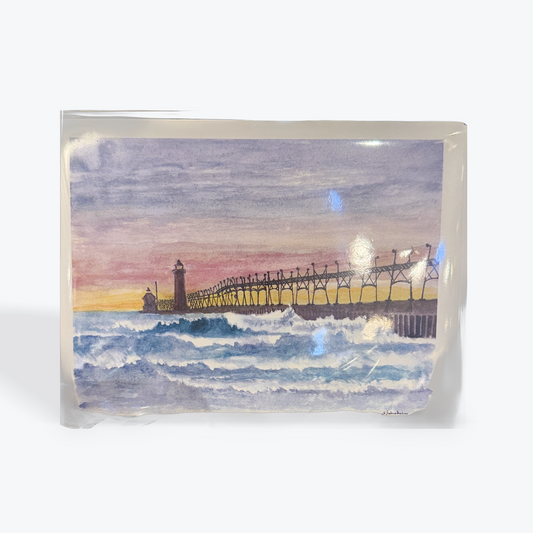 Sunset Light Greeting Card