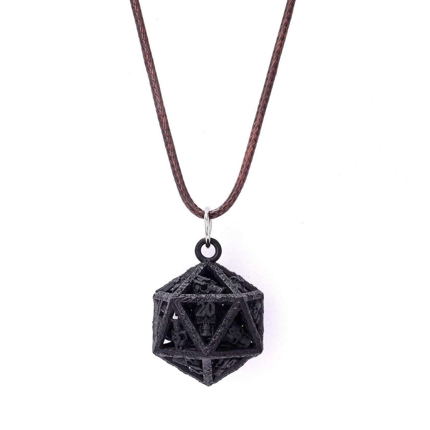 D20 Locket Gift Set - Matte Black