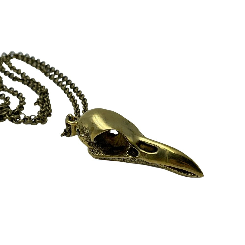 Raven Skull Pendant- X-Large