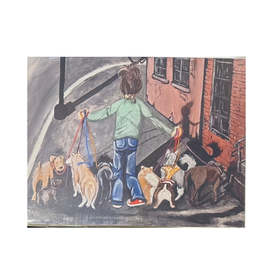 Dog Walker Card