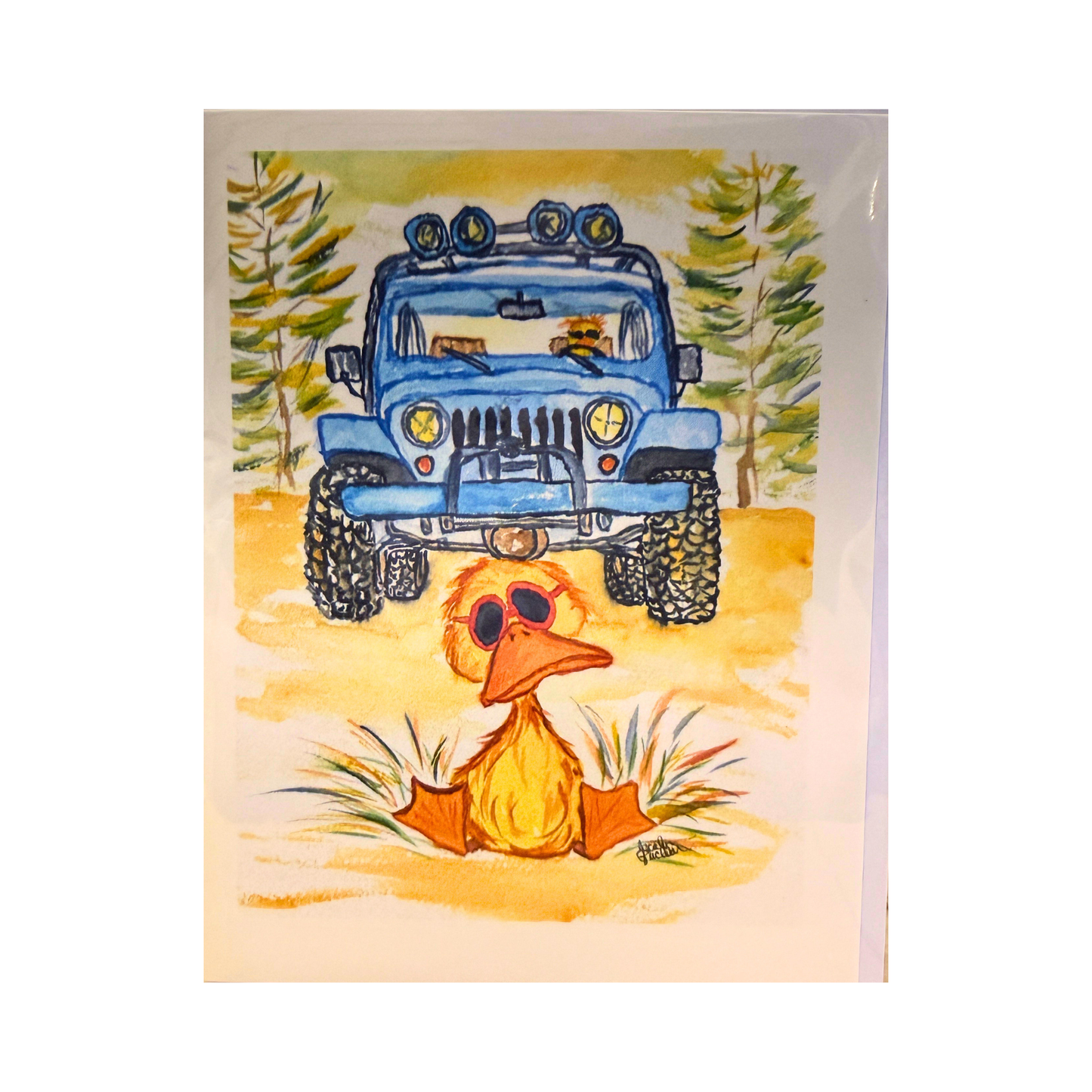 Jeep Fest Greeting Cards Jacalyn Kuchar