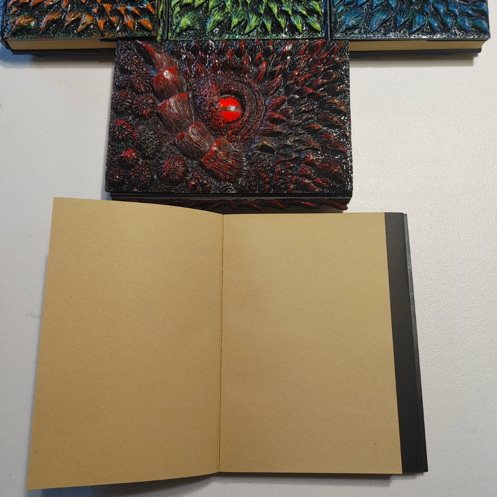 3D Dragon Journal (Resin)