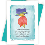 Listening Greeting Card