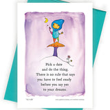 No Rule Greeting Card
