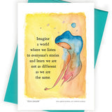 Story People Greeting Card