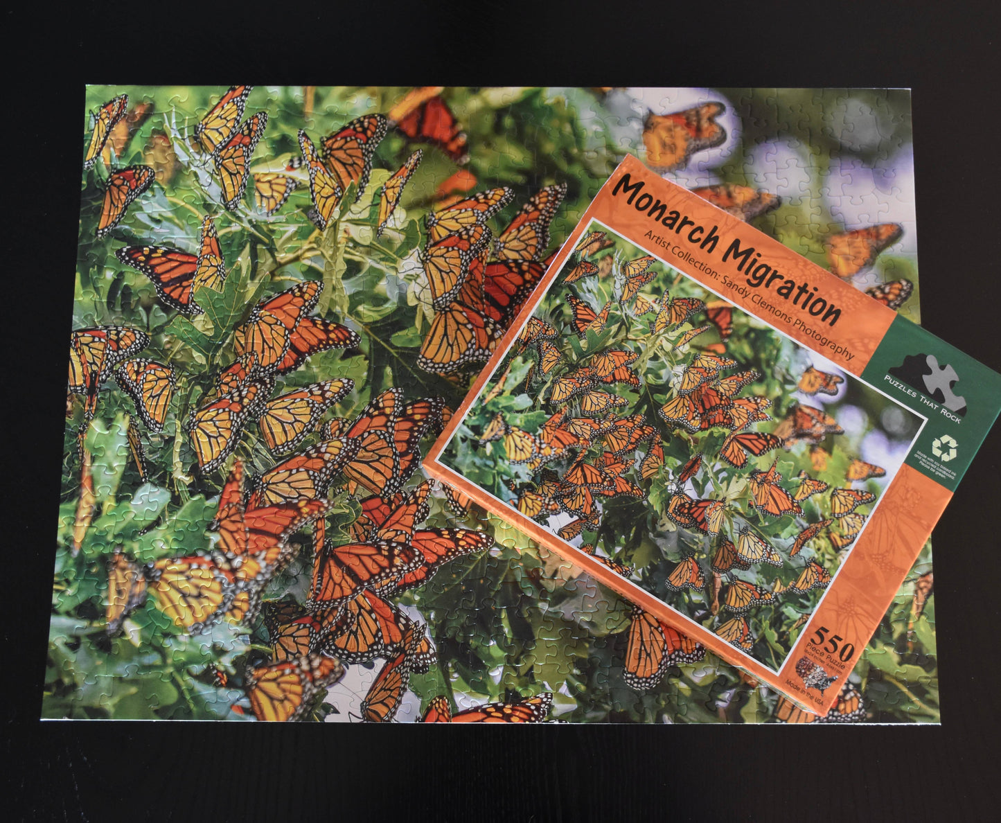 Monarch Migration,  550 Piece Jigsaw Puzzle
