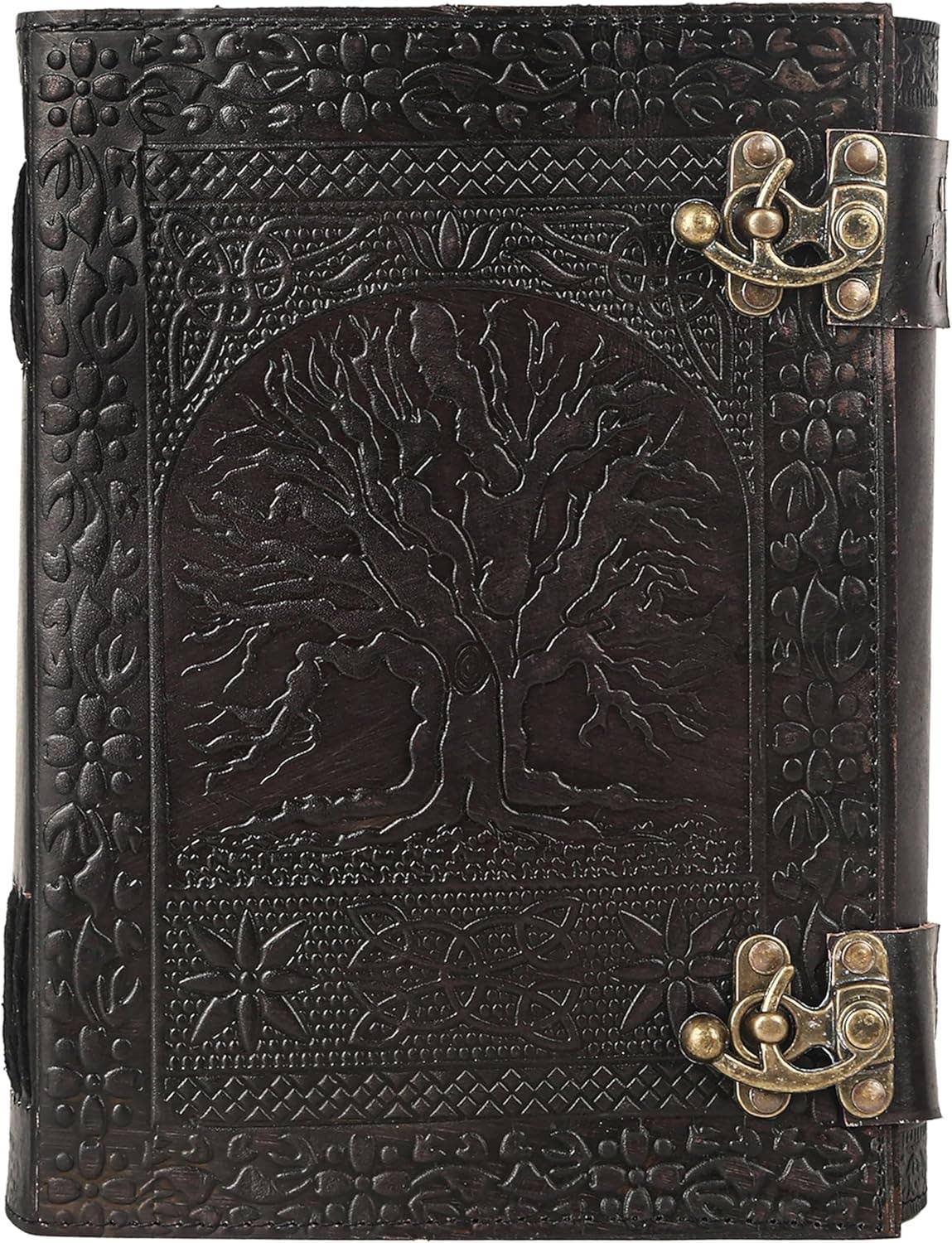 Tree of life journal 7 x 10 blank 600 pages