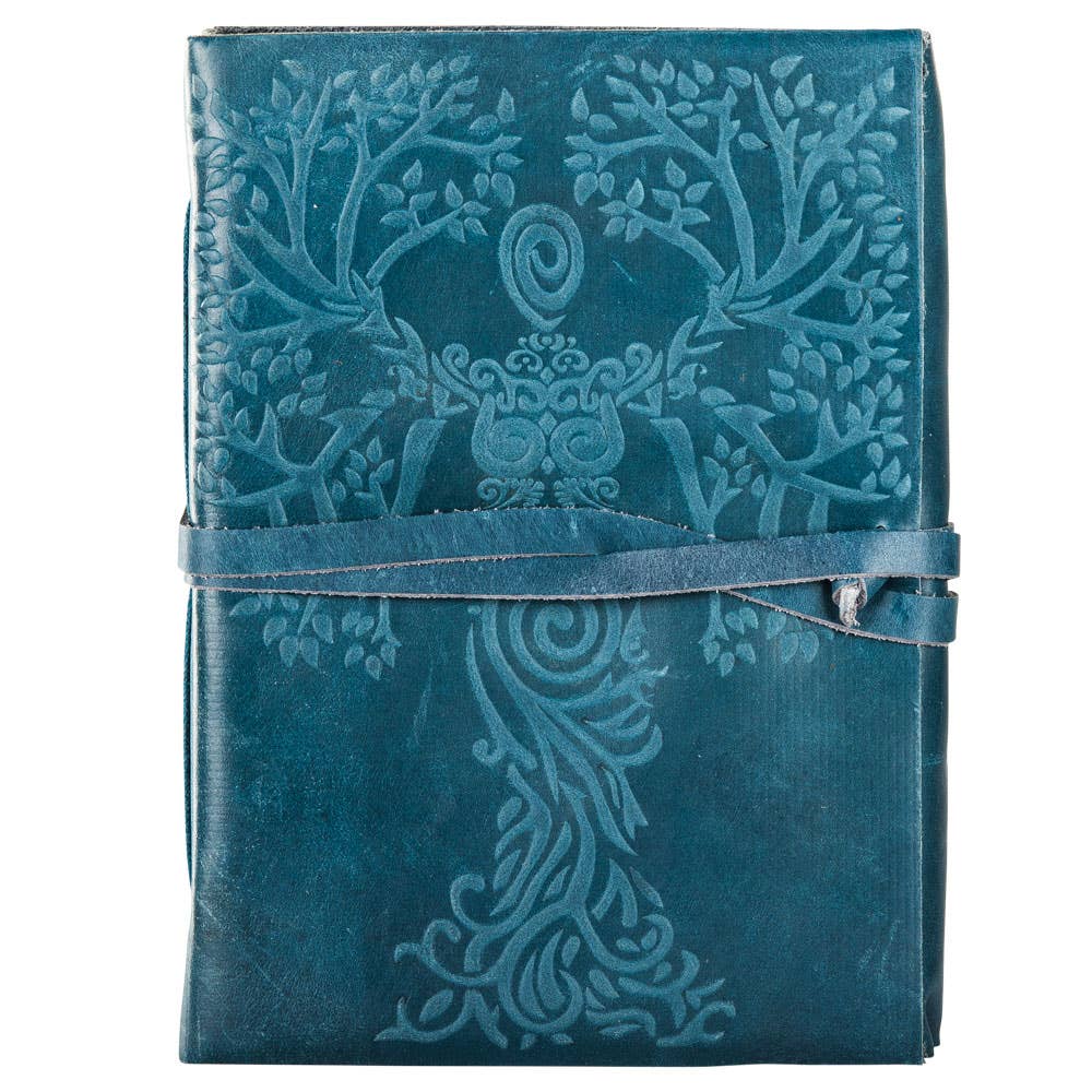 Blue Suede Goddess Tree Journal, 5x7