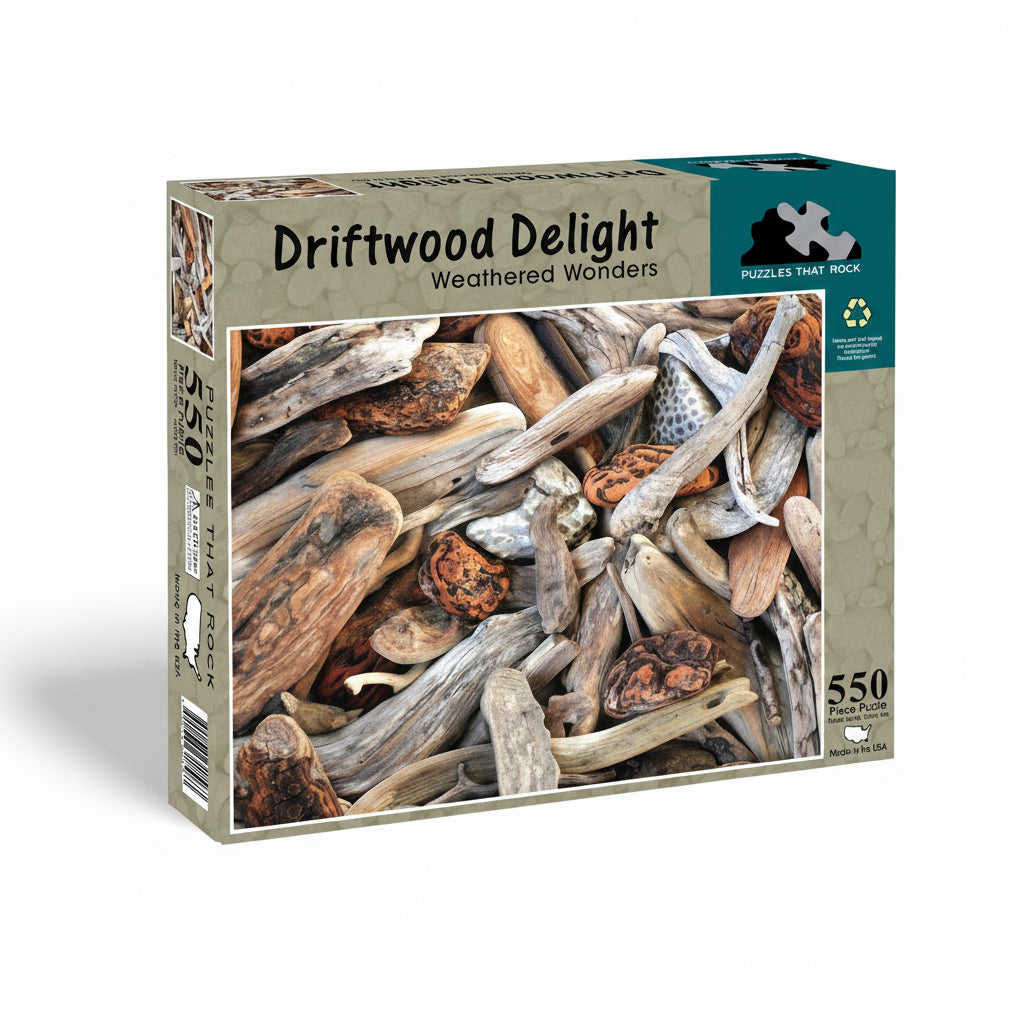 Driftwood Delight 550-Piece Puzzle