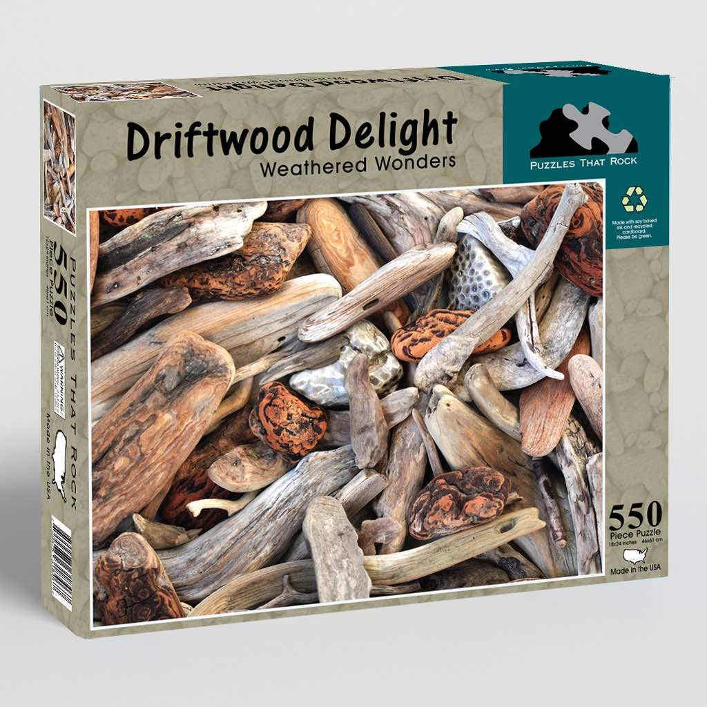 Driftwood Delight 550-Piece Puzzle