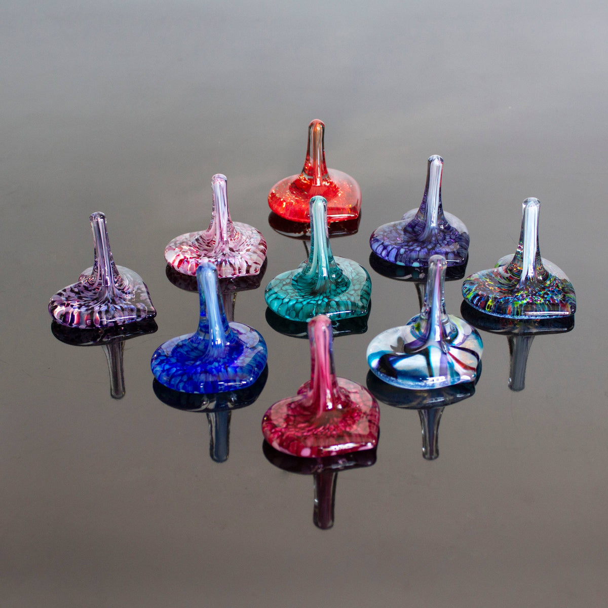 Ring Holder, Heart  - Kaleidoscope