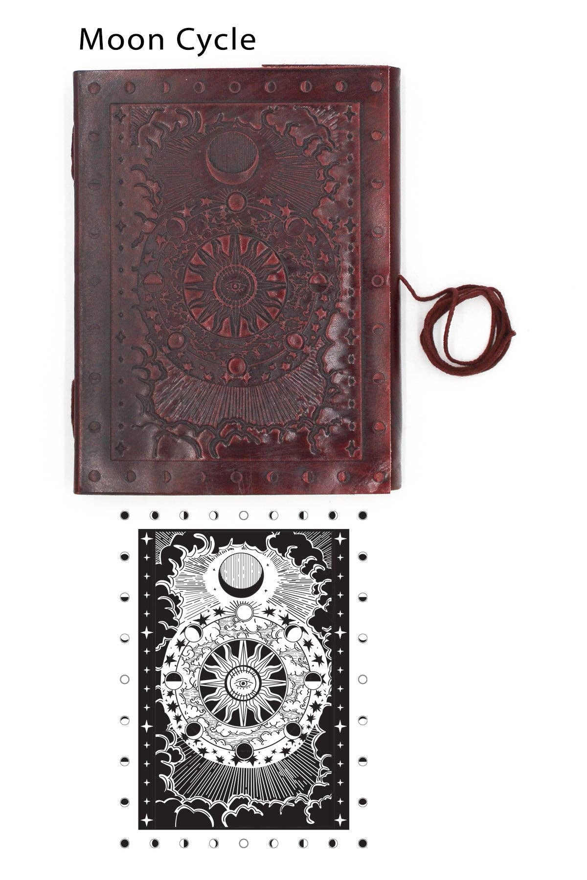 Boho Leather Journal