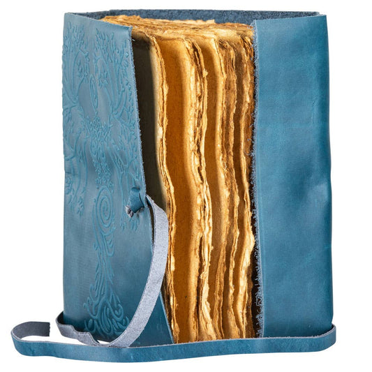 Blue Suede Goddess Tree Journal, 5x7