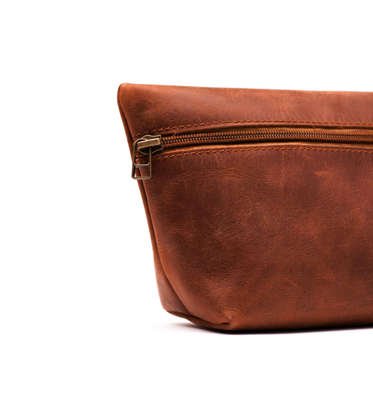 Leather Makeup Bag