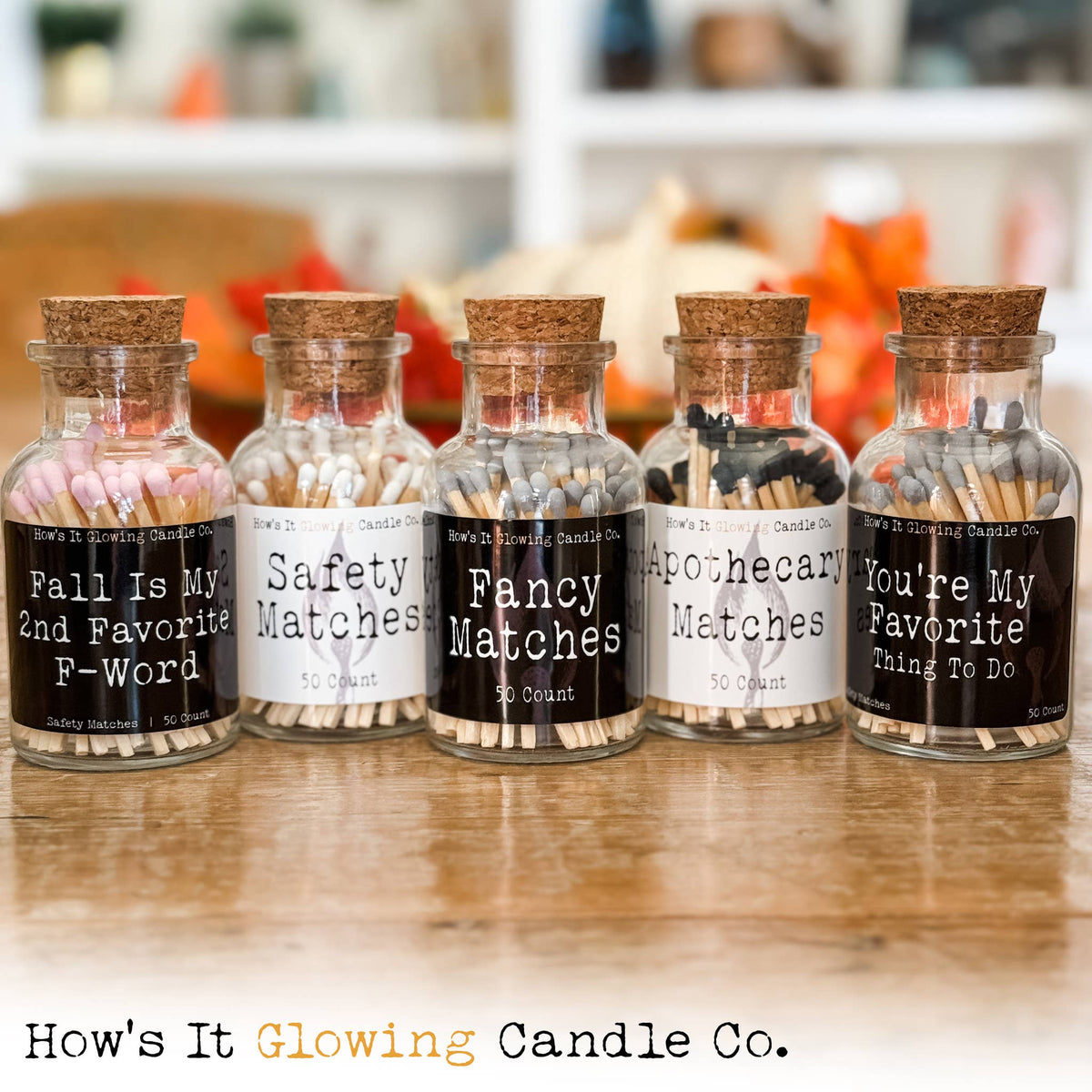 My Last Fuck - Oh Look It's On Fire | 3" Apothecary Matches