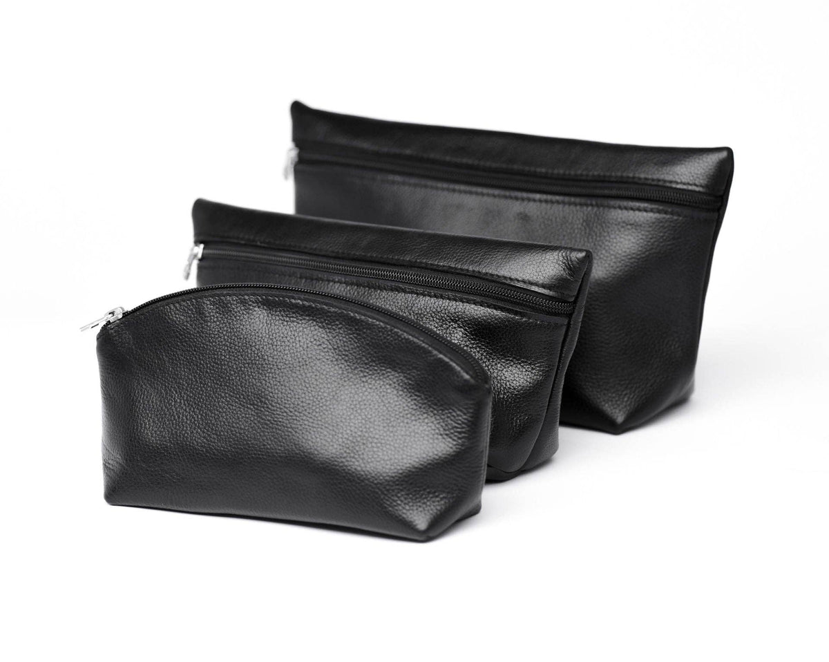 Leather Makeup Bag