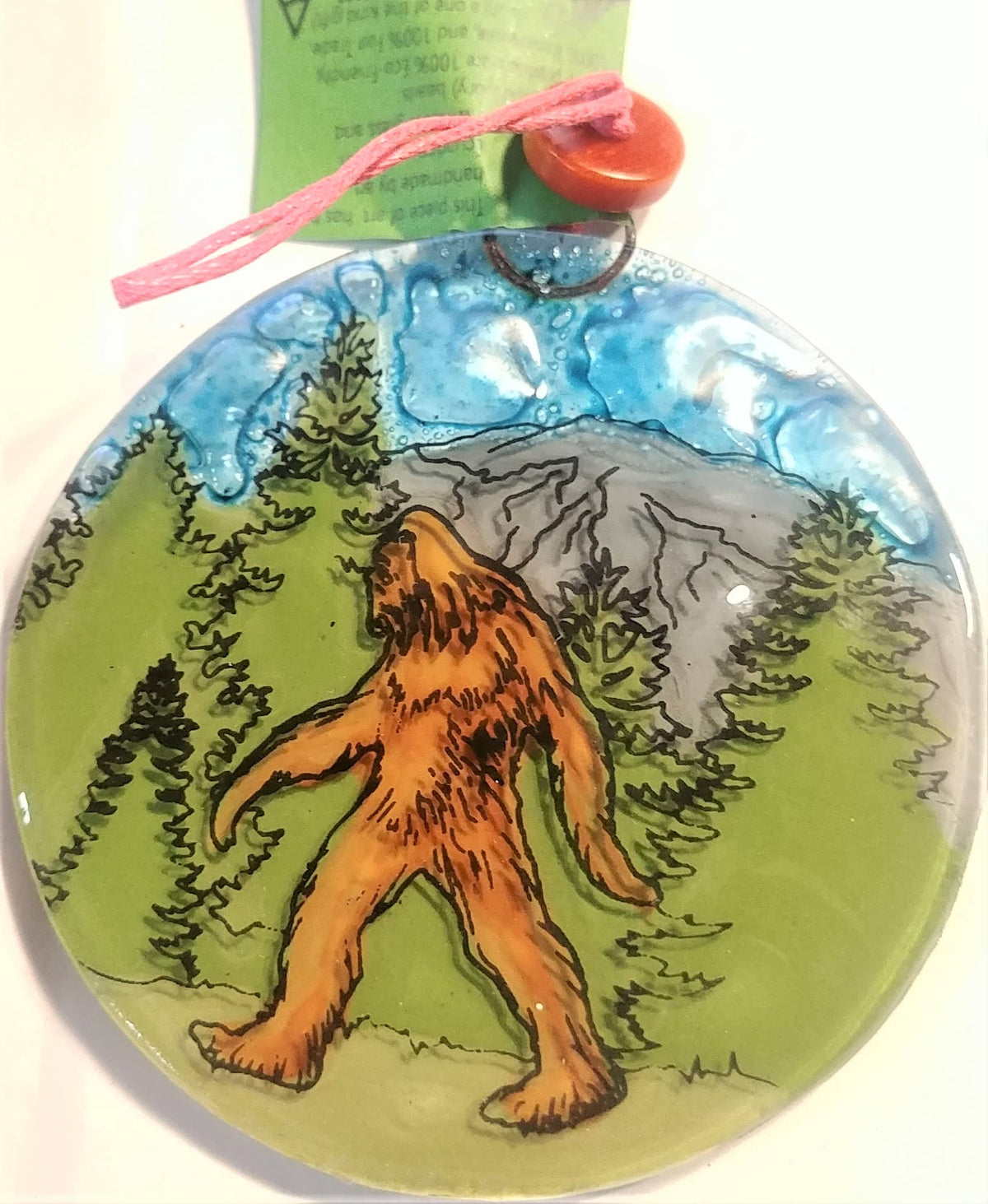 Big Foot (Sasquatch) Ornament / suncatcher