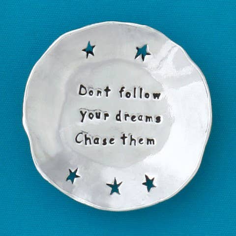 Follow Dreams Lg Charm Bowl (Boxed)