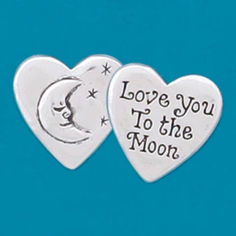 Heart/Love To Moon Coin
