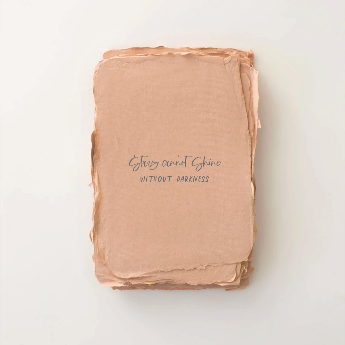 &quot;Stars cannot Shine without darkness&quot; Card