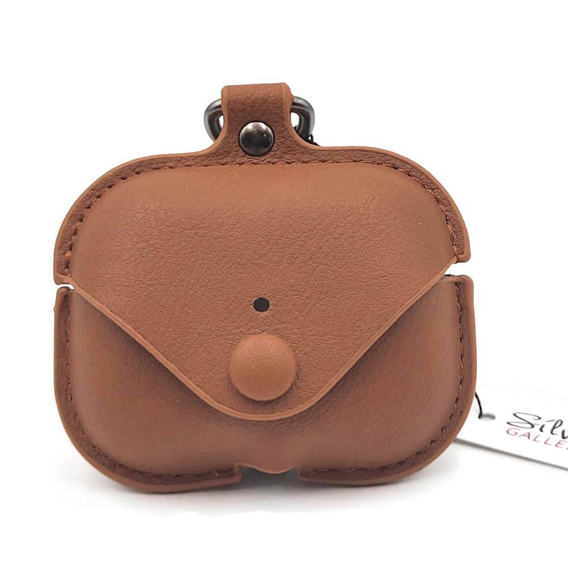 Leather AirPod Pro Case, Tan