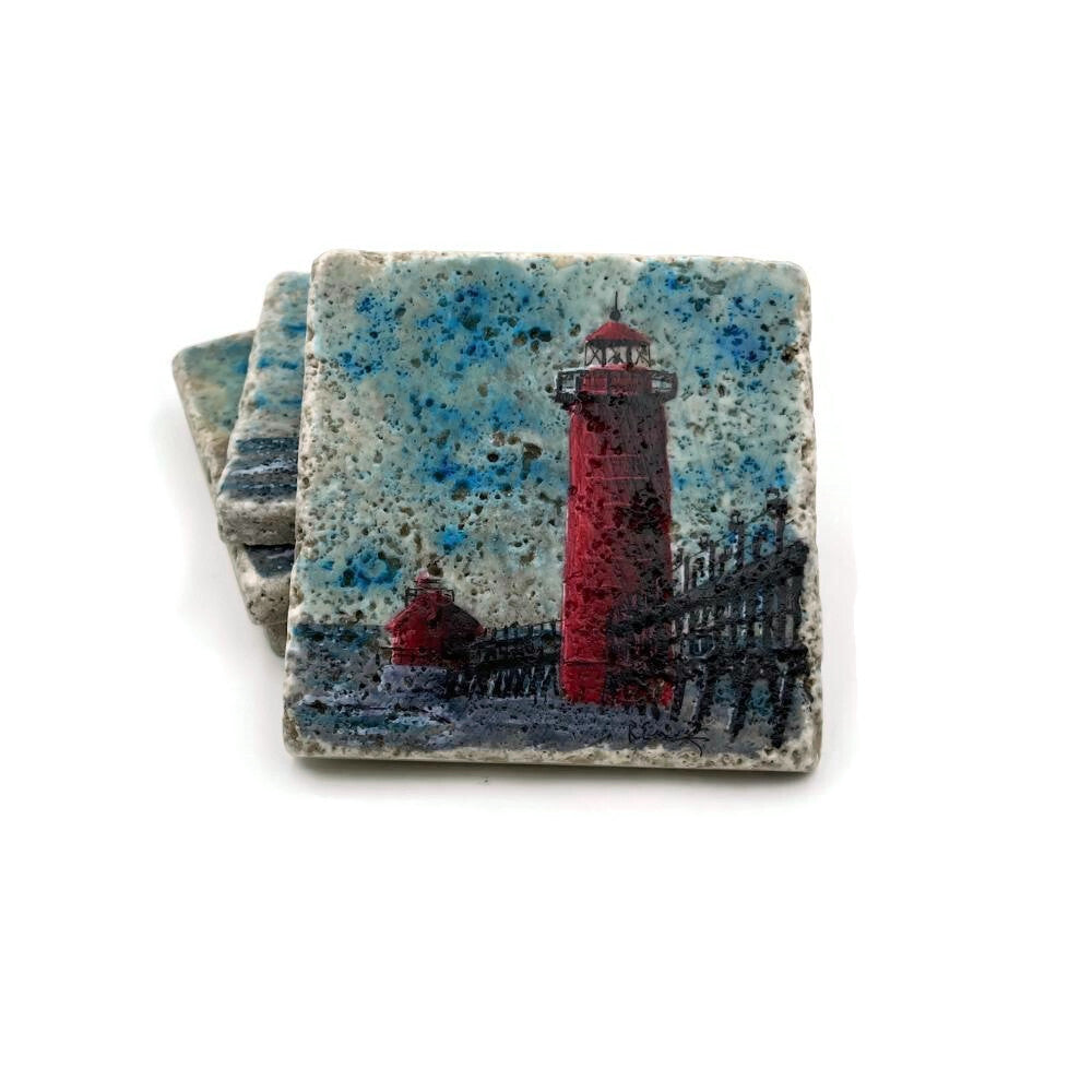 Grand Haven Catwalk Daytime Coaster