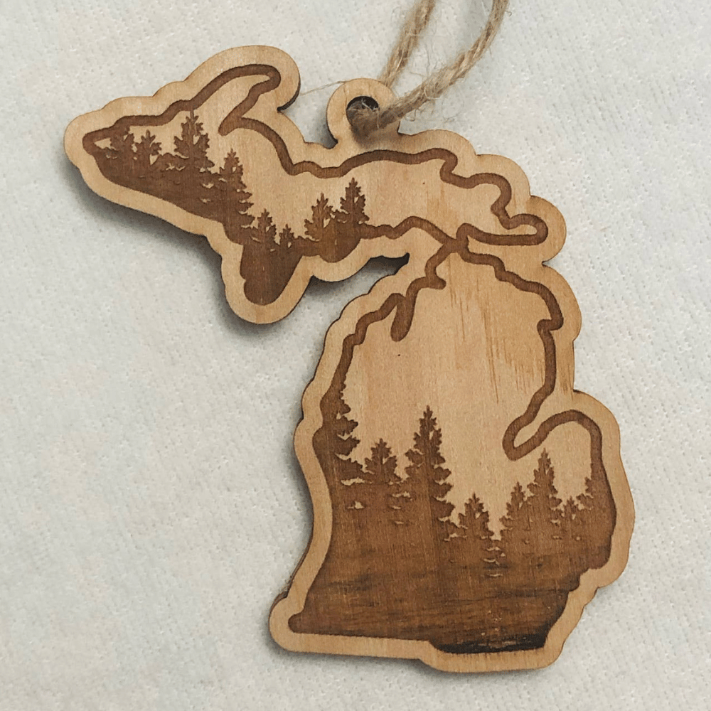 Michigan Pines Ornament