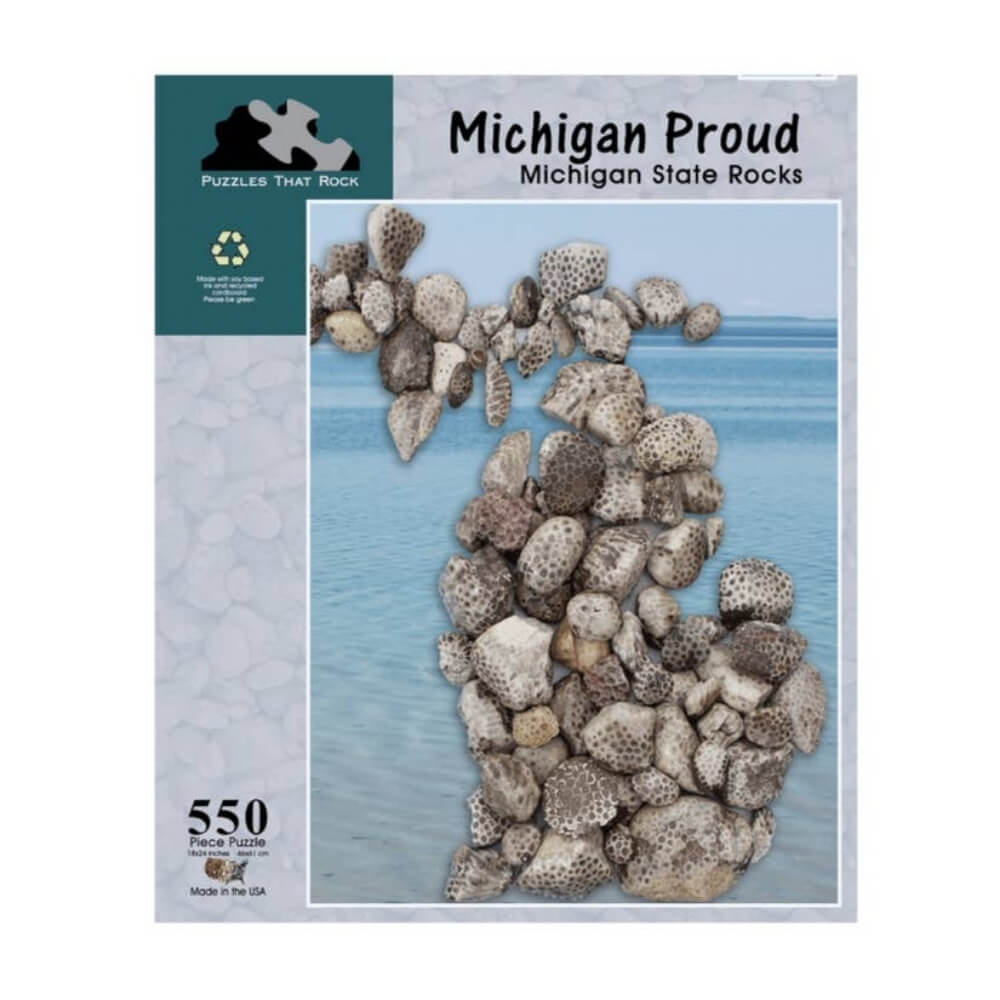 MI Proud State Rocks Puzzle