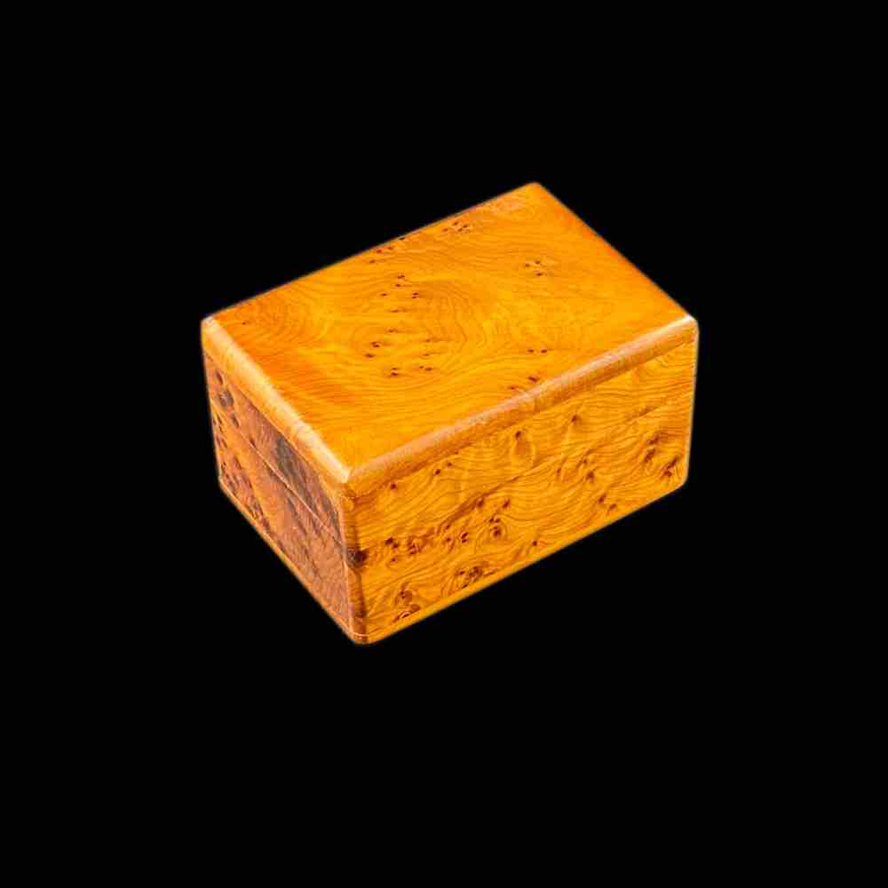 Thuya Wood Small Rectangular Box