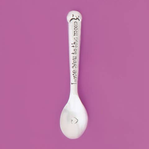 Love to Moon Baby Spoon (Boxed)