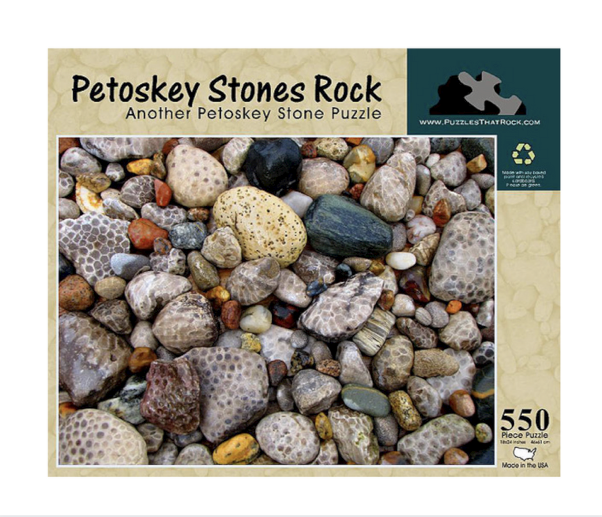 Petoskey Stones Rock Puzzle